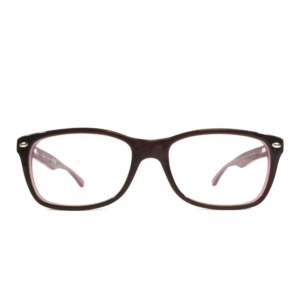Ray-Ban Eyeglasses Frames RB5228 2126 Brown Pink Rectangle Full Rim 53-17-140